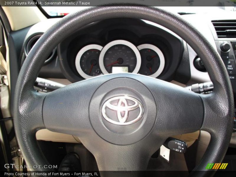 Savannah Metallic / Taupe 2007 Toyota RAV4 I4