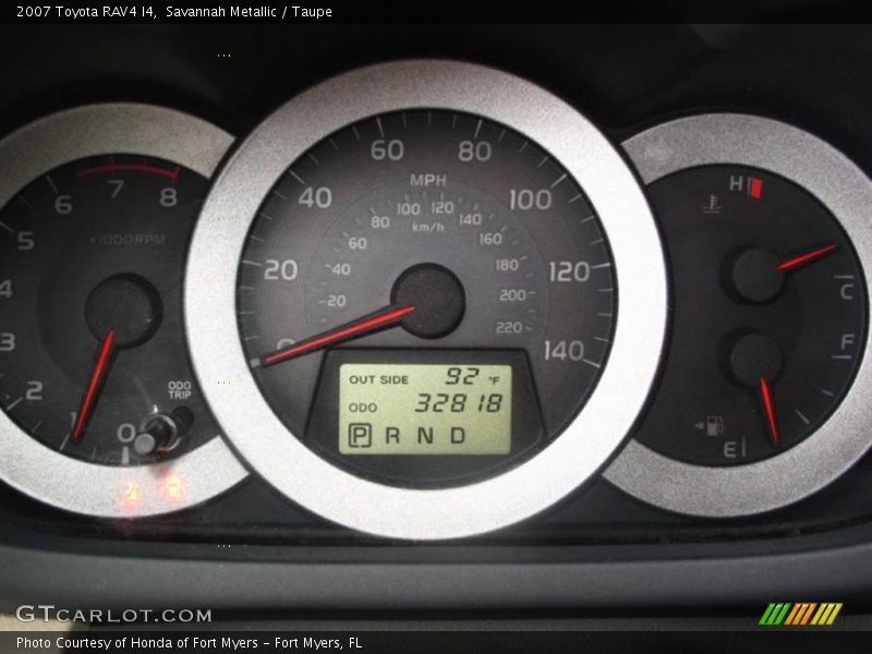 Savannah Metallic / Taupe 2007 Toyota RAV4 I4