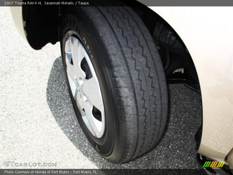 Savannah Metallic / Taupe 2007 Toyota RAV4 I4