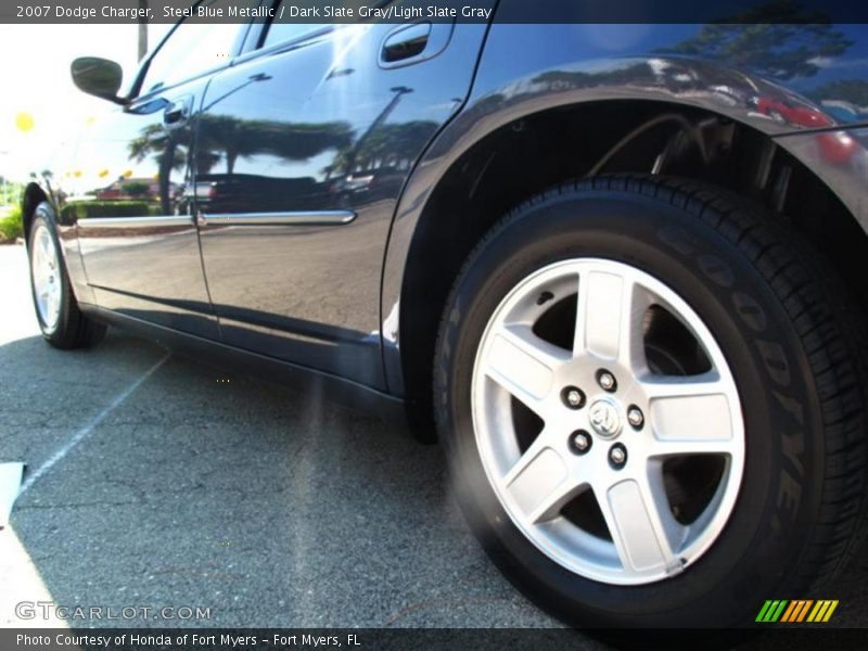 Steel Blue Metallic / Dark Slate Gray/Light Slate Gray 2007 Dodge Charger