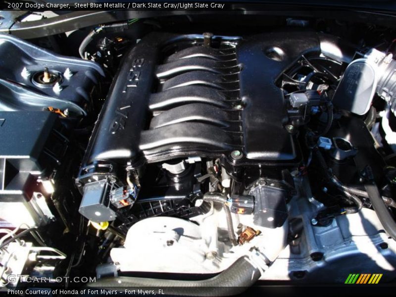 Steel Blue Metallic / Dark Slate Gray/Light Slate Gray 2007 Dodge Charger