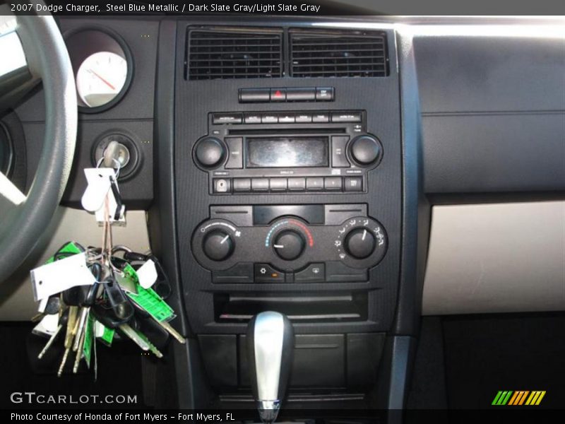 Steel Blue Metallic / Dark Slate Gray/Light Slate Gray 2007 Dodge Charger