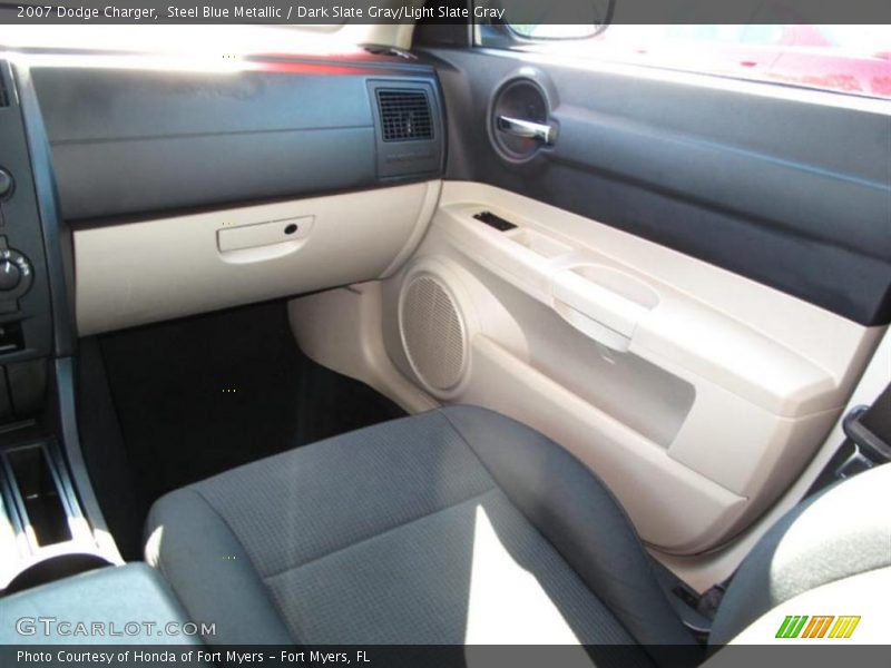 Steel Blue Metallic / Dark Slate Gray/Light Slate Gray 2007 Dodge Charger