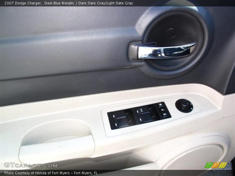 Steel Blue Metallic / Dark Slate Gray/Light Slate Gray 2007 Dodge Charger