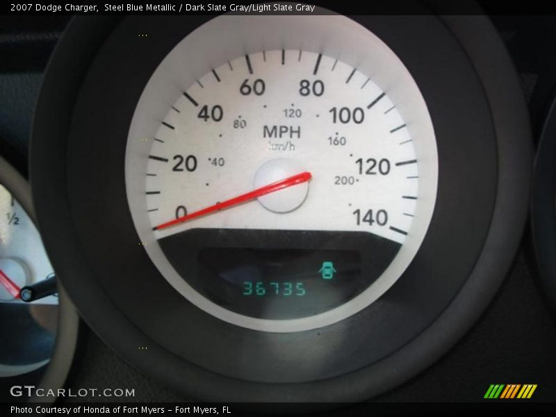 Steel Blue Metallic / Dark Slate Gray/Light Slate Gray 2007 Dodge Charger