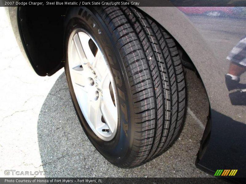 Steel Blue Metallic / Dark Slate Gray/Light Slate Gray 2007 Dodge Charger