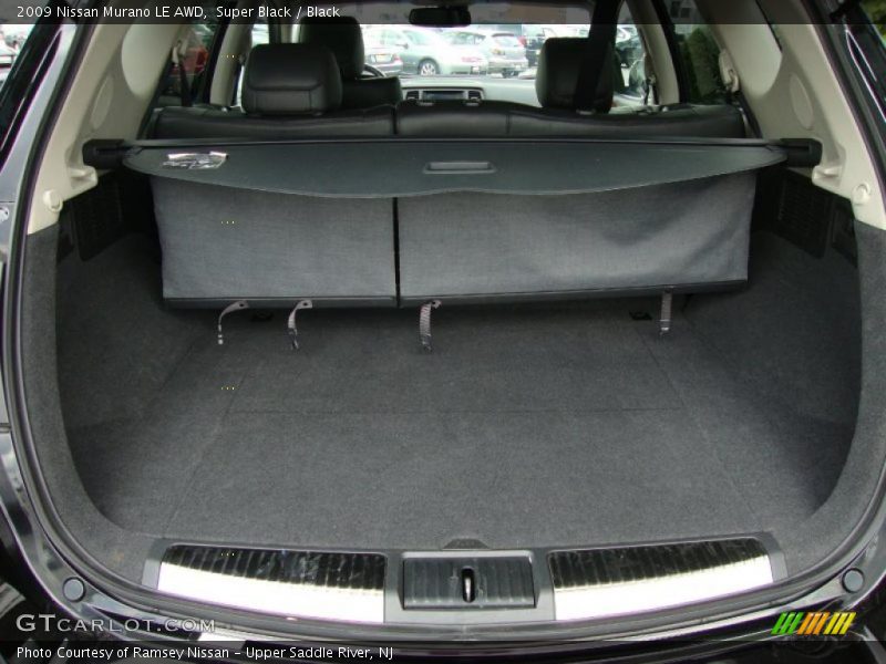 Super Black / Black 2009 Nissan Murano LE AWD