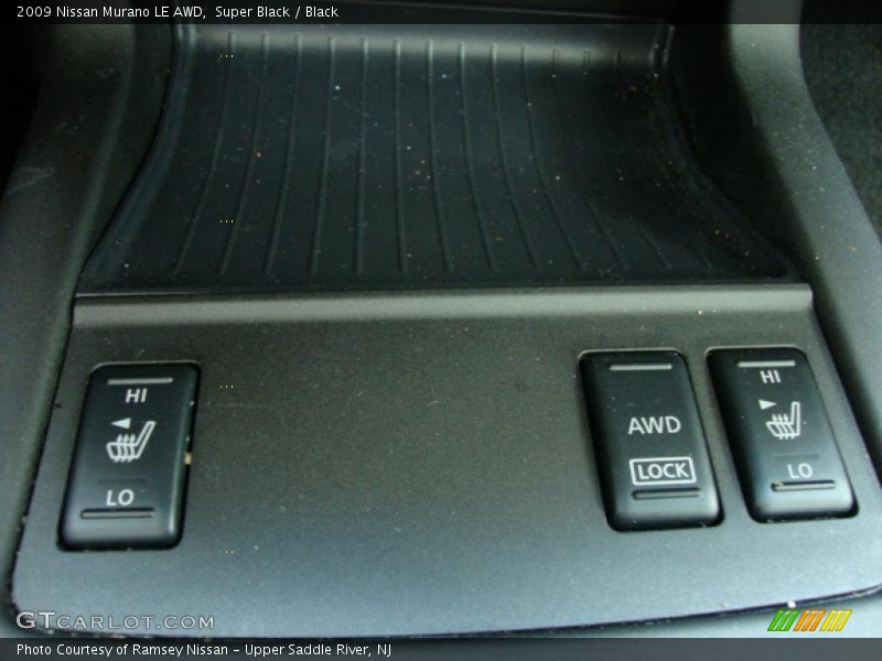 Super Black / Black 2009 Nissan Murano LE AWD