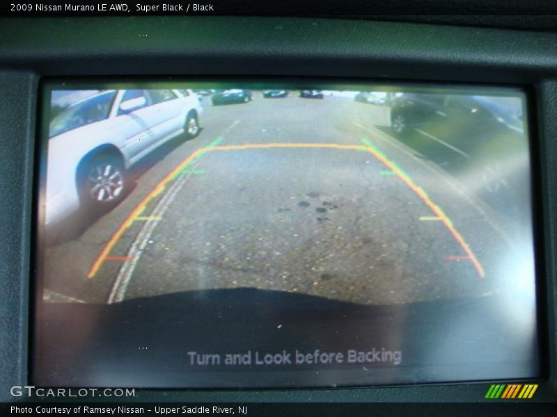 Super Black / Black 2009 Nissan Murano LE AWD