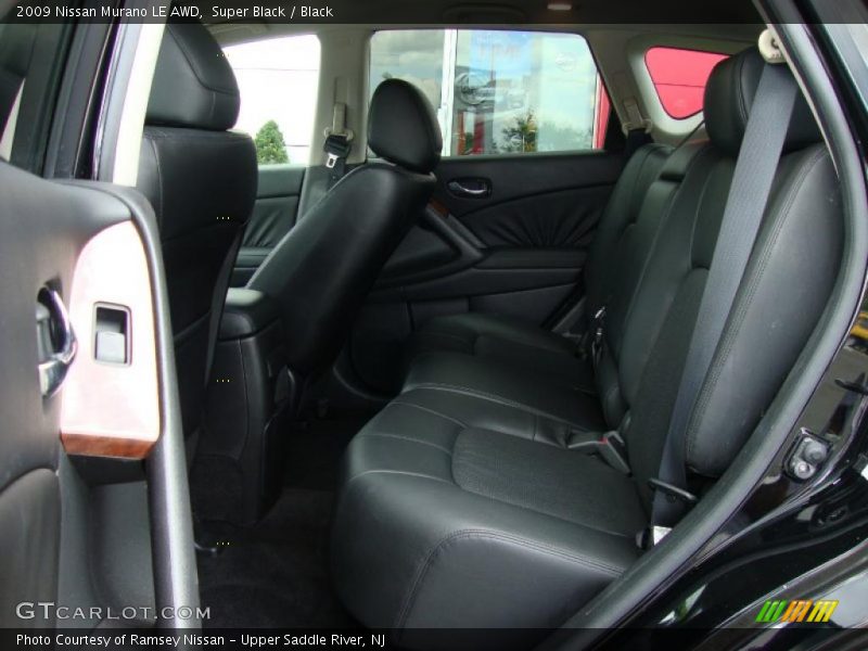 Super Black / Black 2009 Nissan Murano LE AWD