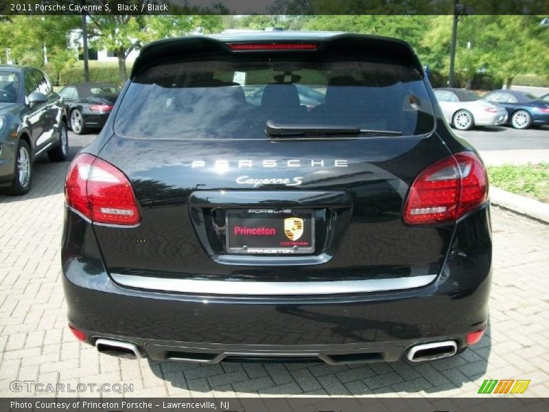 Black / Black 2011 Porsche Cayenne S