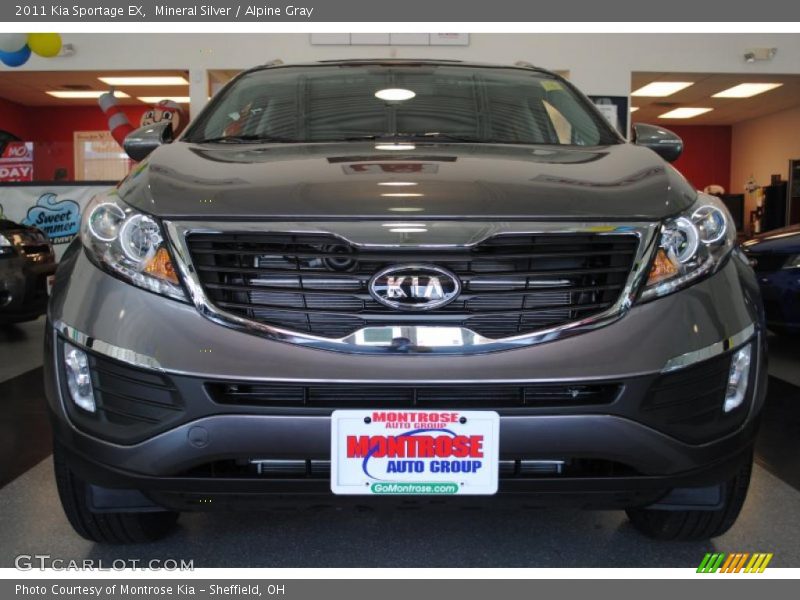 Mineral Silver / Alpine Gray 2011 Kia Sportage EX