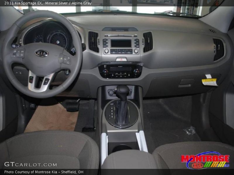 Mineral Silver / Alpine Gray 2011 Kia Sportage EX