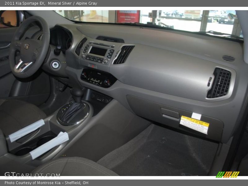 Mineral Silver / Alpine Gray 2011 Kia Sportage EX