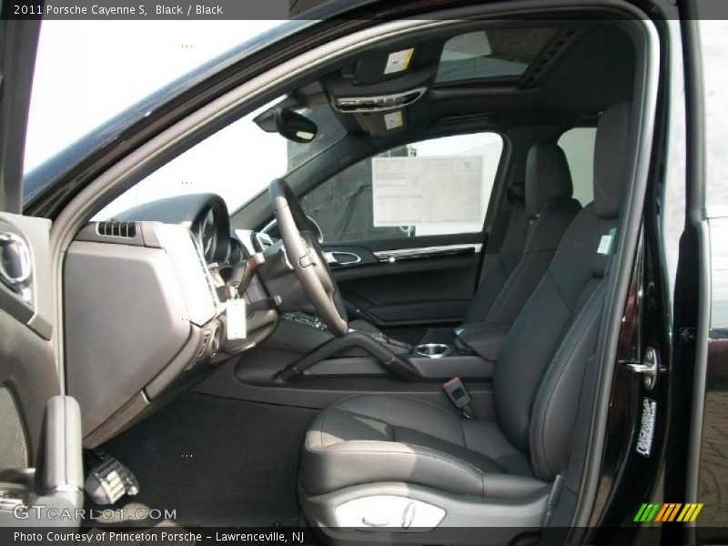 Black / Black 2011 Porsche Cayenne S