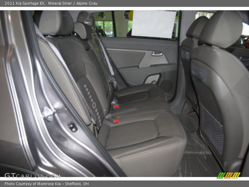 Mineral Silver / Alpine Gray 2011 Kia Sportage EX