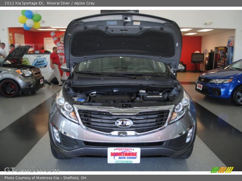 Mineral Silver / Alpine Gray 2011 Kia Sportage EX