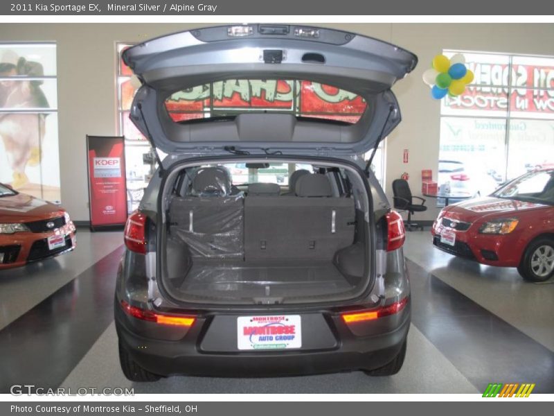 Mineral Silver / Alpine Gray 2011 Kia Sportage EX