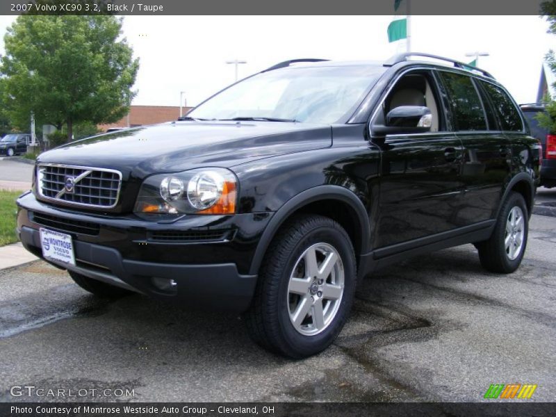Black / Taupe 2007 Volvo XC90 3.2