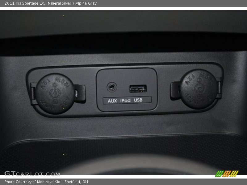 Mineral Silver / Alpine Gray 2011 Kia Sportage EX