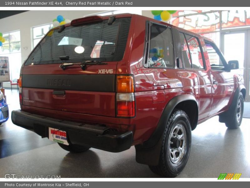 Cherry Red Pearl Metallic / Dark Red 1994 Nissan Pathfinder XE 4x4