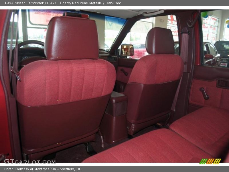 Cherry Red Pearl Metallic / Dark Red 1994 Nissan Pathfinder XE 4x4