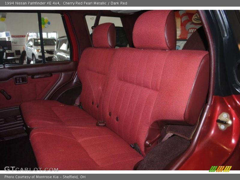 Cherry Red Pearl Metallic / Dark Red 1994 Nissan Pathfinder XE 4x4