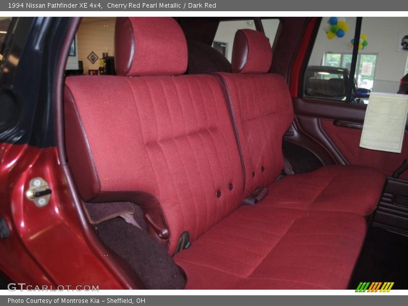 Cherry Red Pearl Metallic / Dark Red 1994 Nissan Pathfinder XE 4x4