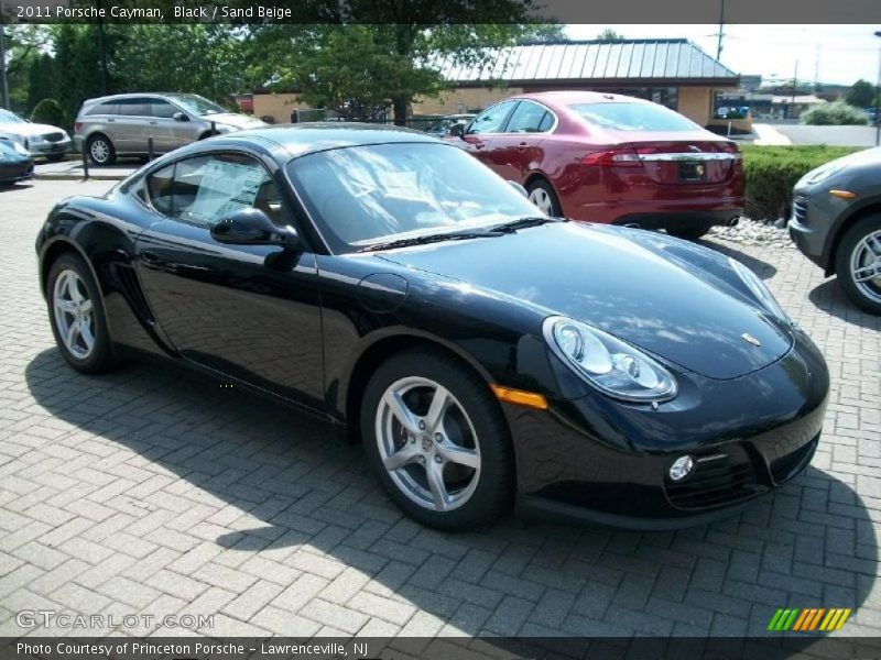 Black / Sand Beige 2011 Porsche Cayman