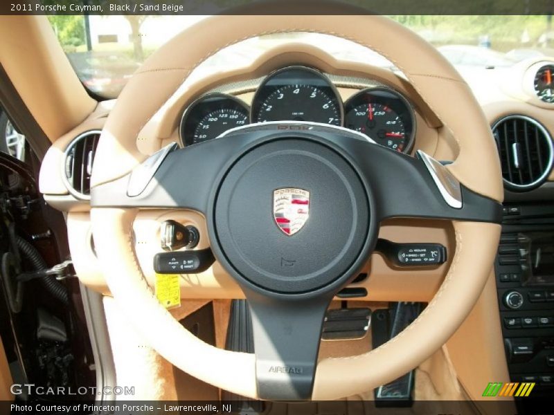 Black / Sand Beige 2011 Porsche Cayman