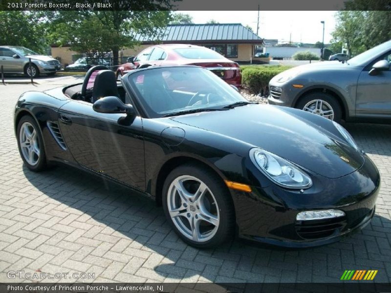 Black / Black 2011 Porsche Boxster