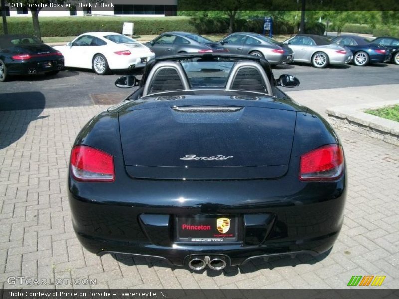 Black / Black 2011 Porsche Boxster