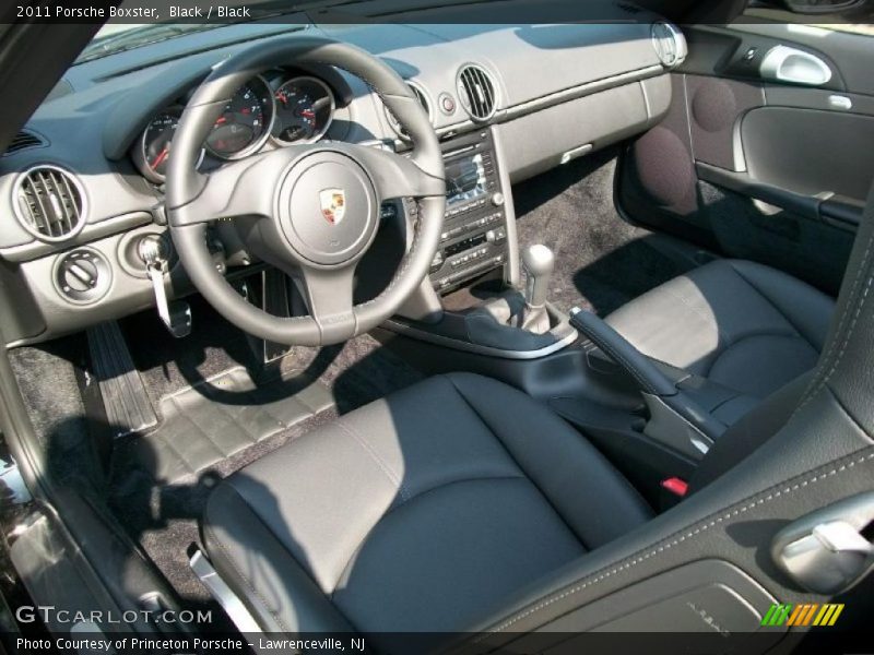 Black / Black 2011 Porsche Boxster