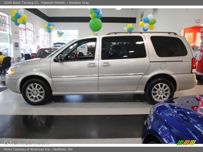 Platinum Metallic / Medium Gray 2006 Buick Terraza CX