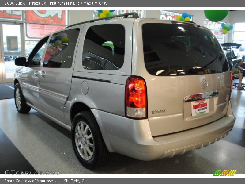 Platinum Metallic / Medium Gray 2006 Buick Terraza CX