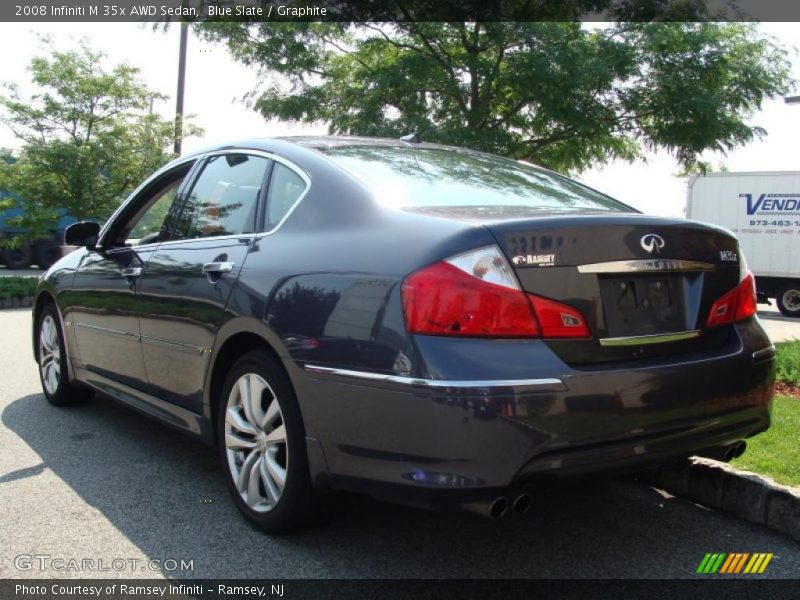 Blue Slate / Graphite 2008 Infiniti M 35x AWD Sedan