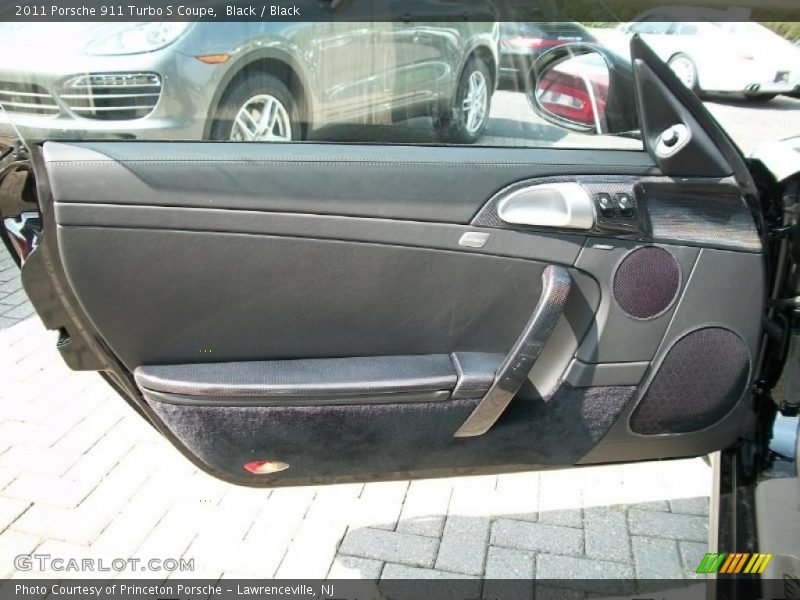 Black / Black 2011 Porsche 911 Turbo S Coupe