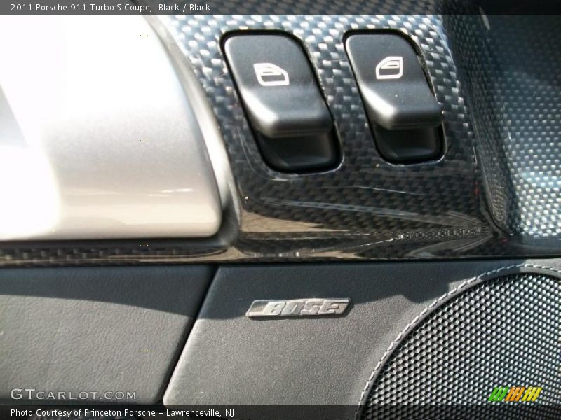 Black / Black 2011 Porsche 911 Turbo S Coupe