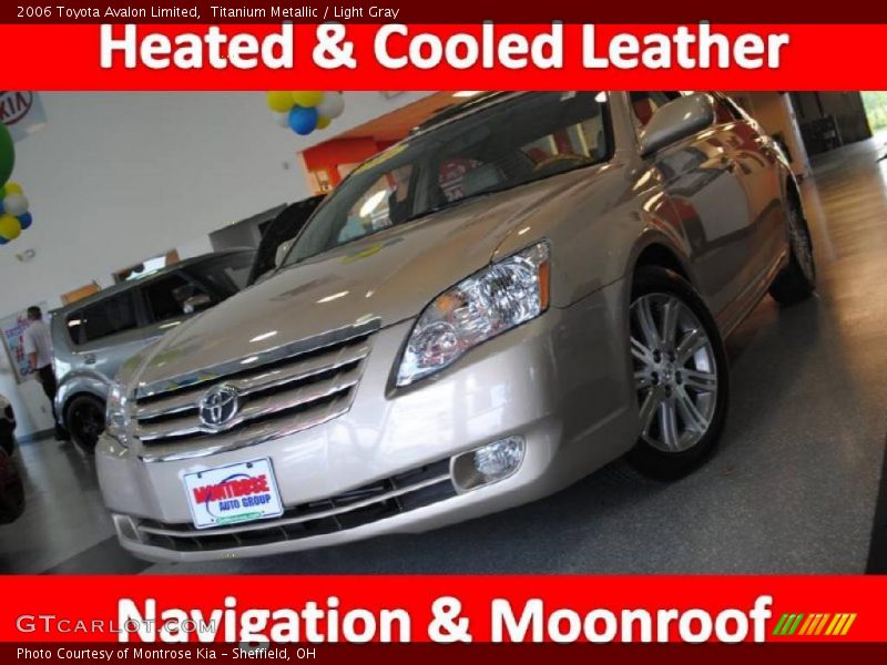 Titanium Metallic / Light Gray 2006 Toyota Avalon Limited
