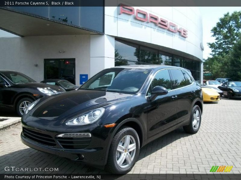 Black / Black 2011 Porsche Cayenne S