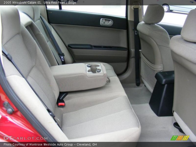 Ultra Red Pearl / Beige 2005 Mitsubishi Galant ES