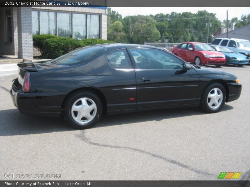 Black / Ebony 2002 Chevrolet Monte Carlo SS