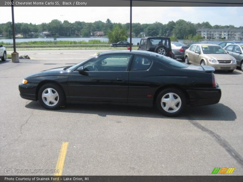 Black / Ebony 2002 Chevrolet Monte Carlo SS