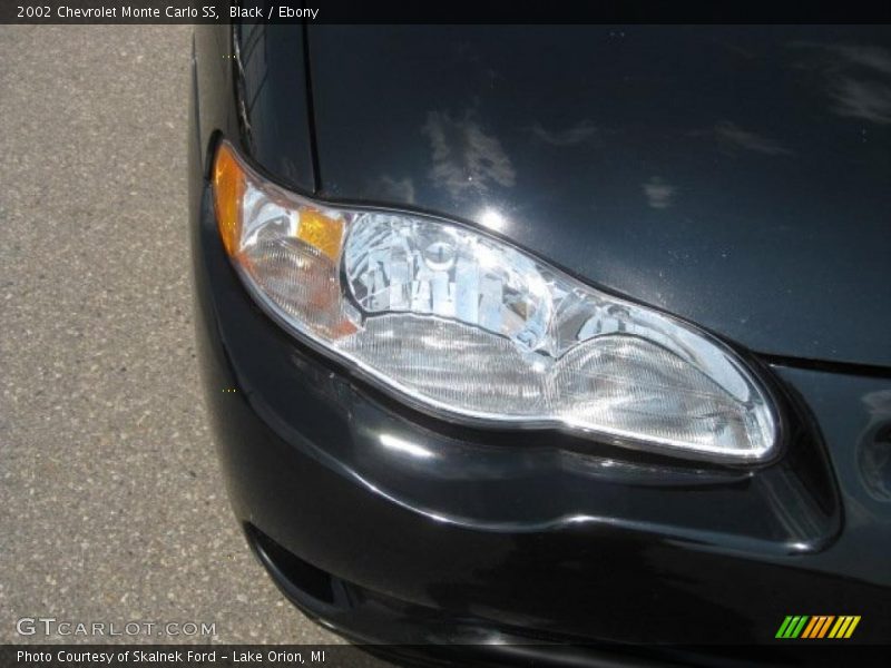 Black / Ebony 2002 Chevrolet Monte Carlo SS