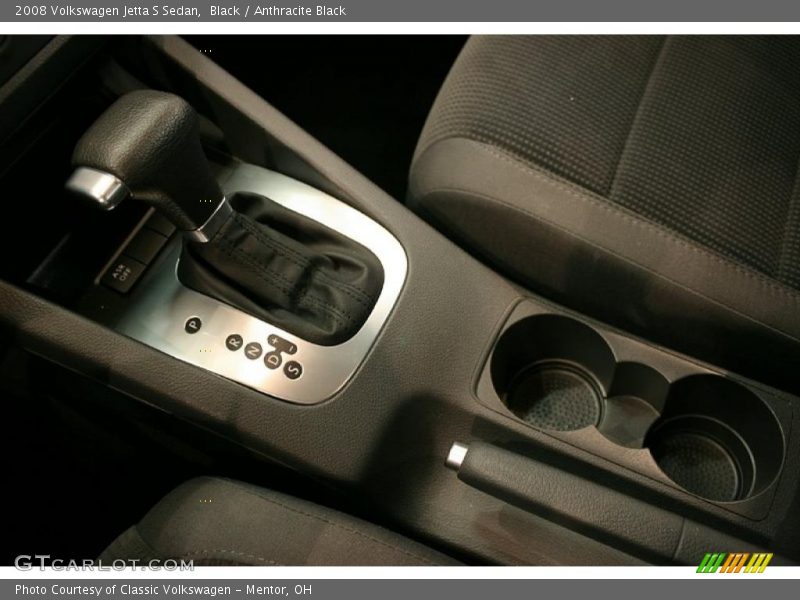 Black / Anthracite Black 2008 Volkswagen Jetta S Sedan