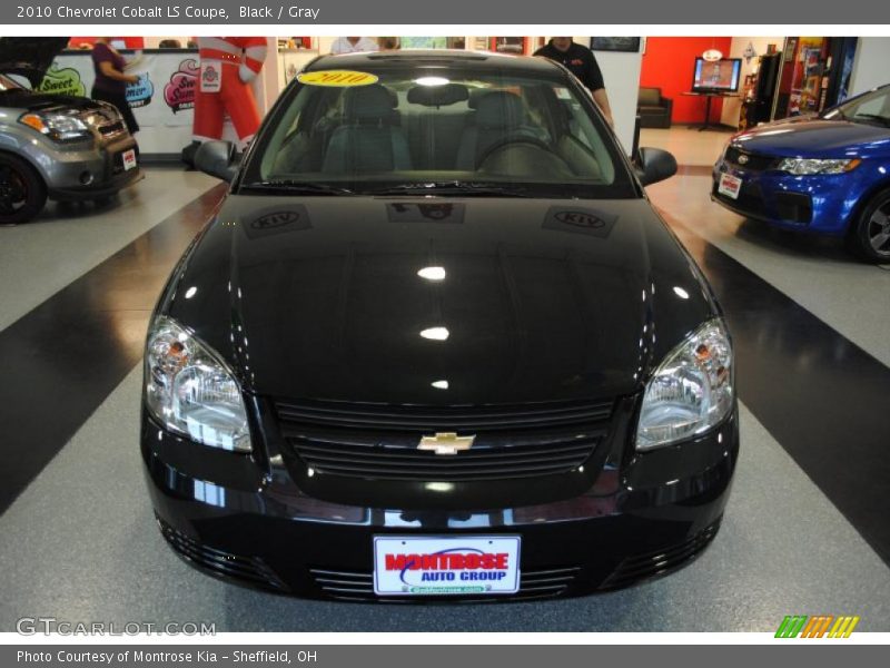 Black / Gray 2010 Chevrolet Cobalt LS Coupe