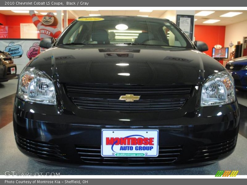 Black / Gray 2010 Chevrolet Cobalt LS Coupe