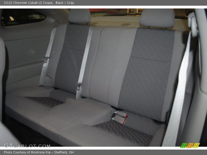 Black / Gray 2010 Chevrolet Cobalt LS Coupe