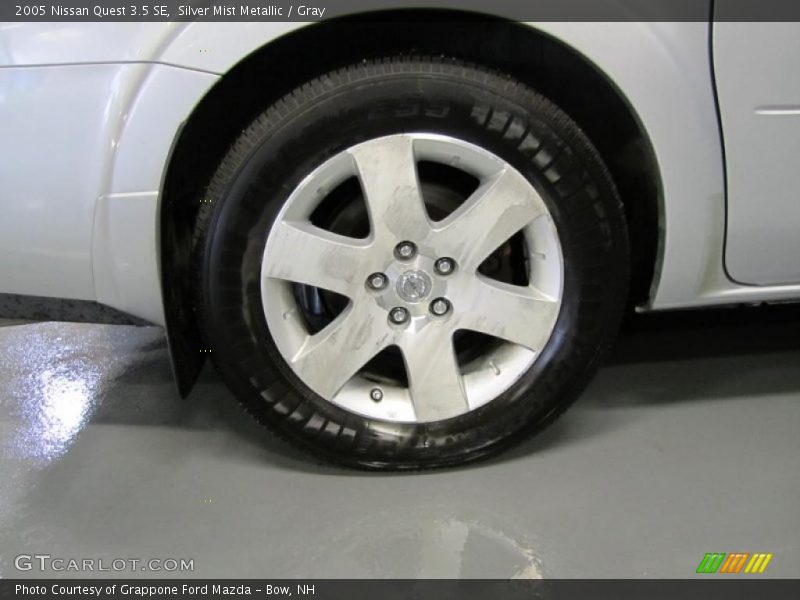 Silver Mist Metallic / Gray 2005 Nissan Quest 3.5 SE