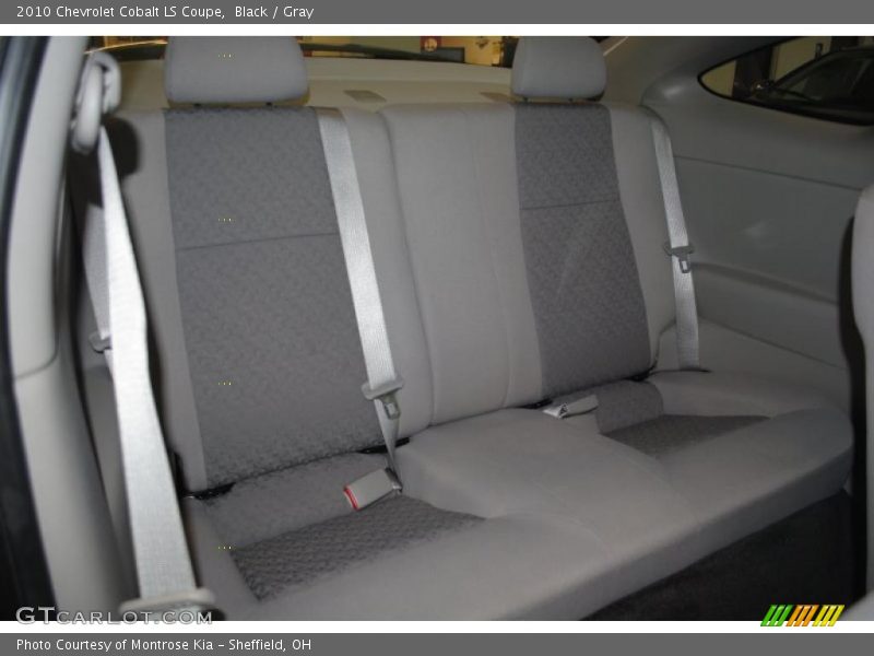 Black / Gray 2010 Chevrolet Cobalt LS Coupe